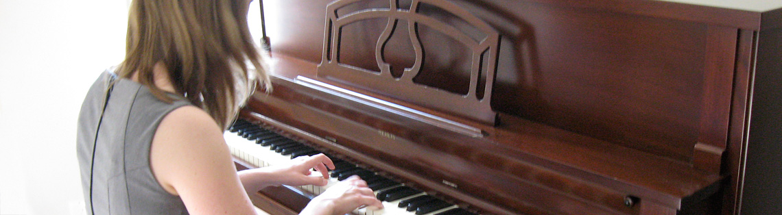 Nancy at the Piano